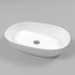 Умывальник WHITECROSS Opal 56x38 (белый глянец) иск. камень Умывальник WHITECROSS Opal 56x38 (белый глянец) иск. камень
